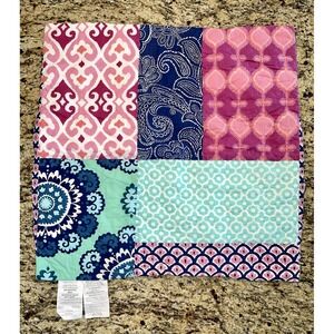 Pottery Barn Teen Reversible Patchwork EURO Sham NEW*RARE